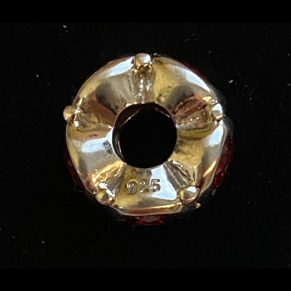 SALE! - Red Round CZ spacer - Bella Fascini - NWOT - Picture 2 of 2
